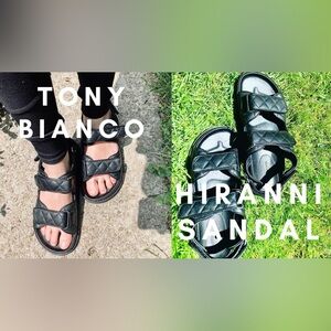 Tony Bianco Hiranni Sandal in Black